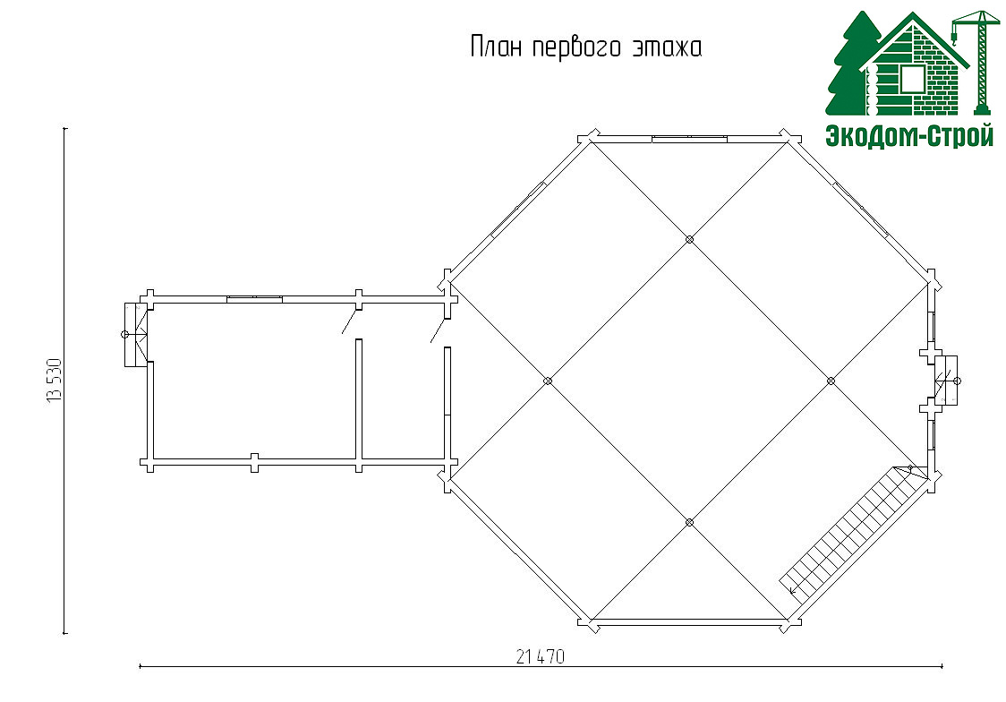 План-первого-этажа Азов-14
